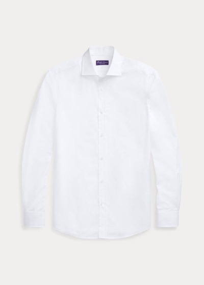 Ralph Lauren Tailored Fit Poplin Skjorter Herre Danmark (RJBNC4758)